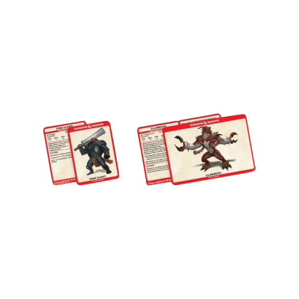 D&D Monster Card Deck: Levels 6-16 (74 Cards)