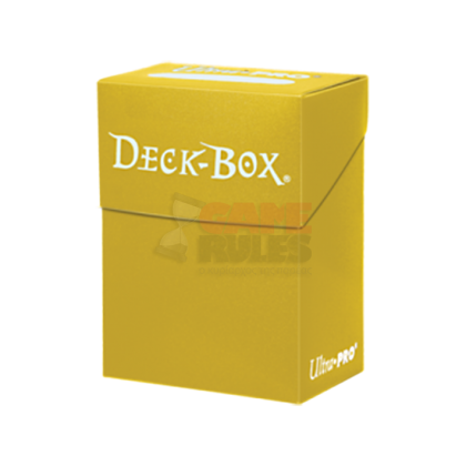 Deck Box Solid - Yellow