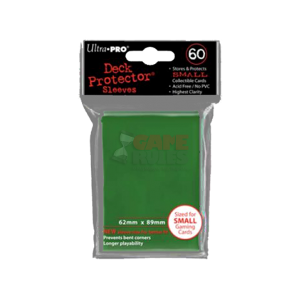 Ultra Pro Small Sleeves (62x89) - Green