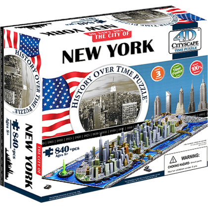 4D Cityscape - New York, USA Puzzle