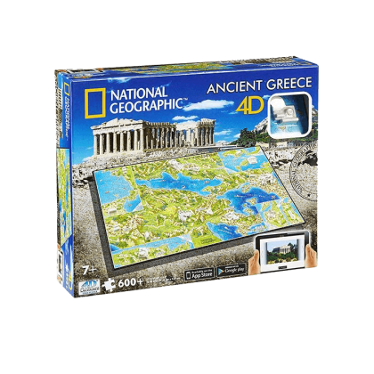4D Cityscape - National Geographic: Αρχαία Ελλάδα - Παζλ