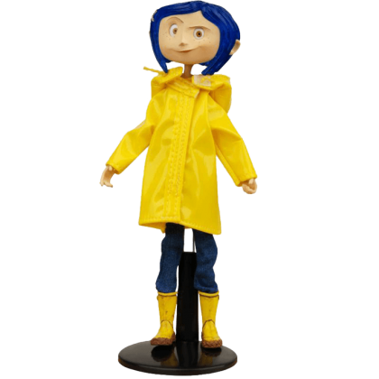 Coraline in Rain Coat Bendy Fashion Doll