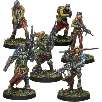 Infinity: Caledonian Highlander Army (Ariadna Sectorial Starter 