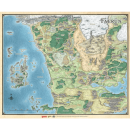 D&D: Sword Coast Adventurer's Guide Faerûn Map