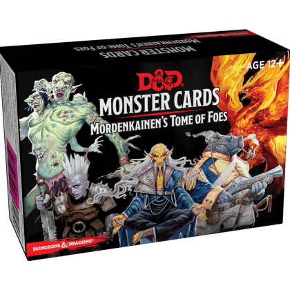 D&D Monster Cards: Mordenkainen's Tome of Foes (109 car