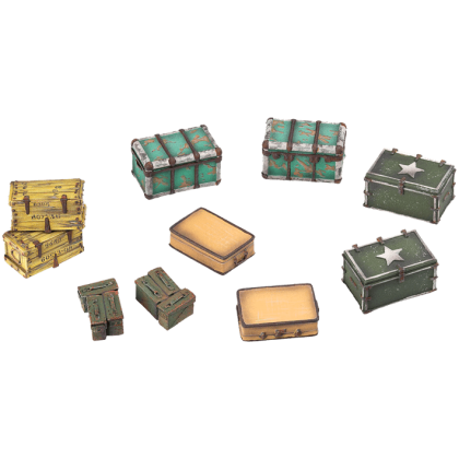 Fallout: Wasteland Warfare - Terrain Expansion: Cases and Crates