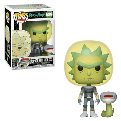 Funko POP!: Rick & Morty - Space Suit Rick with Snake (689)