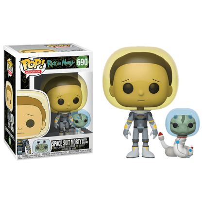 Funko POP!: Rick & Morty - Space Suit Morty with Snake (690)