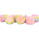 Resin Polyhedral Dice Set Pastel Fairy