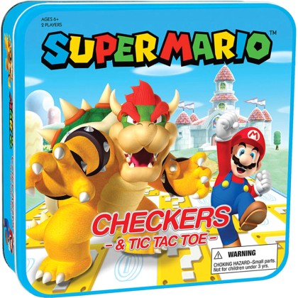 Super Mario vs Bowser: Checkers