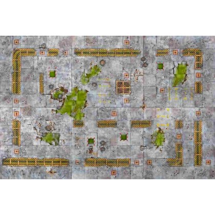 Gaming Mat - Industrial Grounds BG (160x85cm) 2.0