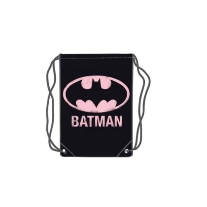 Batman Classic Logo - Τσάντα Γυμναστηρίου (Ροζ)