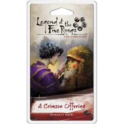 Legend of the Five Rings LCG: A Crimson Offering Dynasty Pack (E