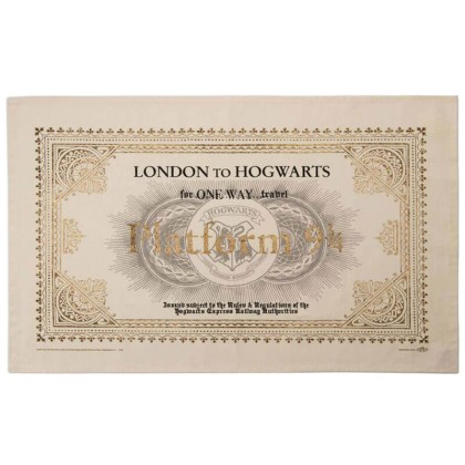 Harry Potter - Hogwarts Express Ticket Tea Towel