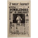 Harry Potter - The Daily Prophet Dumbledore: Daft or Dangerous? 