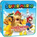 Super Mario Checkers and Tic-Tac-Toe
