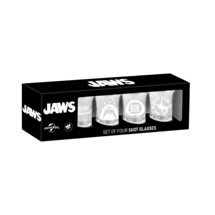 Jaws - Σφηνοπότηρα (Σετ των 4)