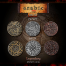 Arabic Metal Coins Set (x24)