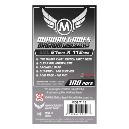 Magnum Platinum Card Sleeves (61x112) - 100C