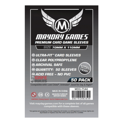Magnum Silver Premium Sleeves (70x110) - 50C