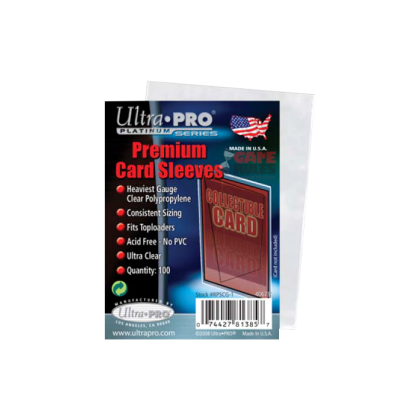 Ultra Pro - Clear Platinum Sleeves - 100C