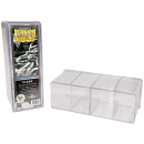 Dragon Shield 4 compartment Storage box - Clear