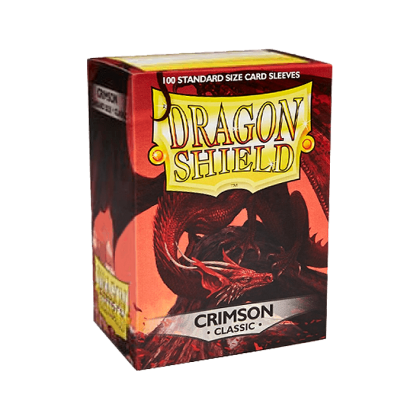 Dragon Shield Sleeves 100C - Crimson