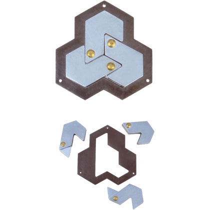 Cast Puzzle Level 4 - Hexagon