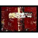 Πίνακας σε καμβά Abstract Cross