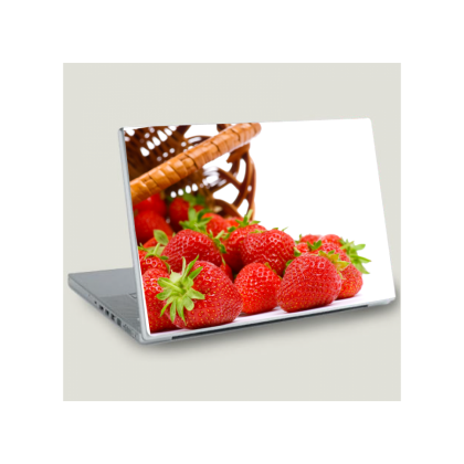 Αυτοκόλλητο λάπτοπ με Φράουλες