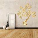 Αυτοκόλλητο τοίχου Χρυσό δέντρο