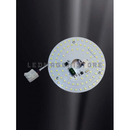 LED 10W Μεταλλική Πλακέτα Στρογγυλή