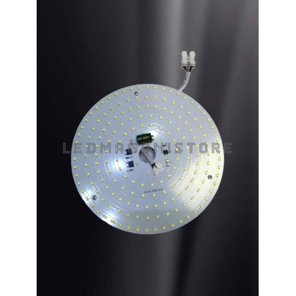 LED 20W Μεταλλική Πλακέτα Στρογγυλή