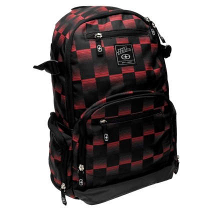 NO FEAR CHECK 7 BACKPACK 15099 62 RED ΚΟΚΙΝΟ