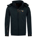 GEOGRAPHICAL NORWAY SOFT SHELL TABOO MEN BASIC WR380H GN ΜΠΛΕ