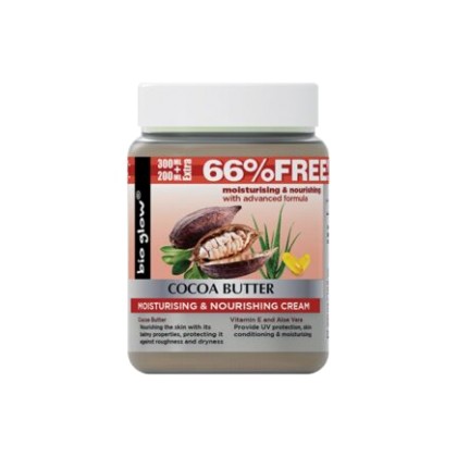 Bio Glow - Moisturizing Cream 500ml - Cocoa Butter