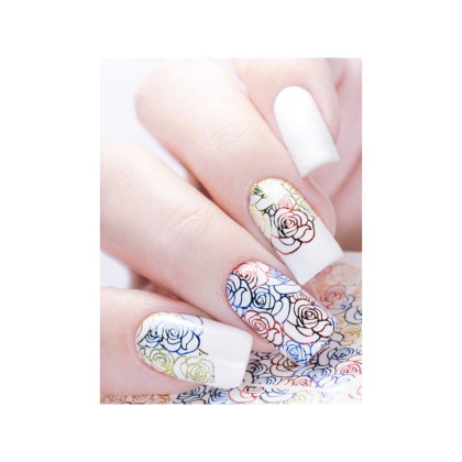 Water Nail Stickers F187 - Crocus Professional