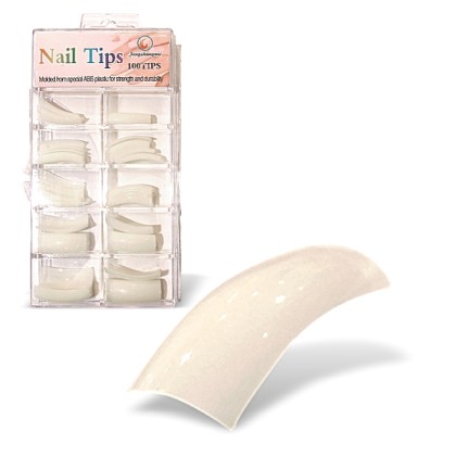 Nail Tips  Natural 100τμχ