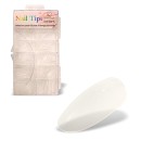 Nail Tips Oval Clear 100τμχ
