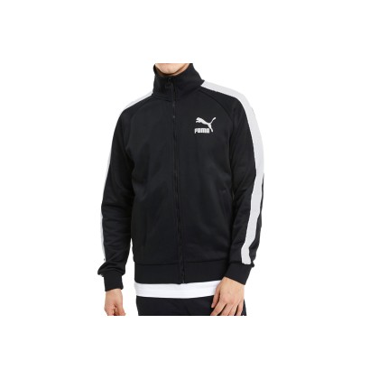 ICONIC T7 TRACK TOP PT (597633 01) ΜΑΥΡΟ