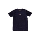 ARMSTRONG VELOUR TEE WITH BADGE (LM015935 410) ΜΠΛΕ