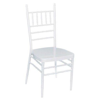 E-06753 Καρέκλα Μεταλλική ILONA (39x45x92) Λευκή (ΕΜ516,4)