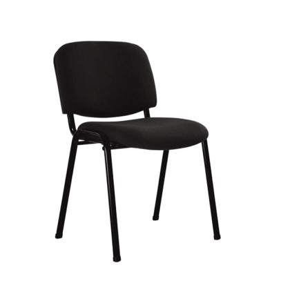 89111 SIGMA στοιβαζόμενη καρέκλα Μαύρο Μέταλλο/Ύφασμα Μαύρο (ΕΟ5