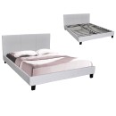90322 WILTON κρεβάτι διπλό 150x200 cm  Άσπρο (Ε8055,1)