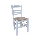 07059 ΣΙΦΝΟΣ καρέκλα ξύλινη με Ψάθα Εμποτισμού Decore (Ρ969,Ε9)