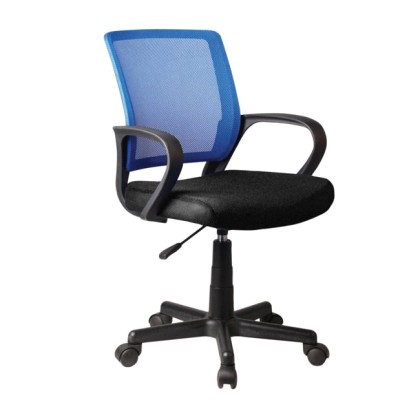 E-05990 Καρέκλα γραφείου BF2010 Μπλε/Μαύρο Mesh (ΕΟ520,3)