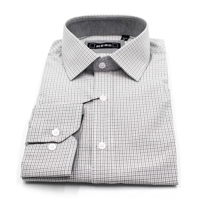 Ανδρικό πουκάμισο “HERC” γκρί