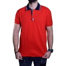 Ανδρική μπλούζα polo “PACO” κόκκινο