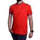 Ανδρική μπλούζα mao “PACO” κόκκινο