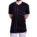 Ανδρικό t-shirt LONG LINE “2Y PREMIUM” μαύρο